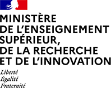 Logo Ministere de l'enseignement superieur de la recherche et de l'innovation