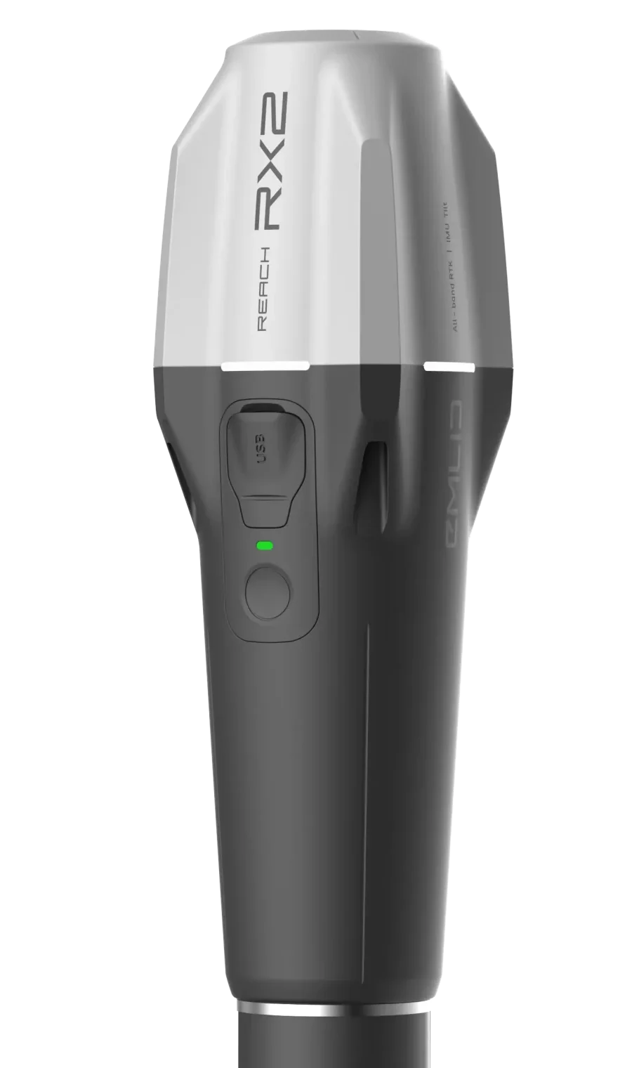 Reach RX2 d'EMLID, GPS RTK de poche avec centrale inertielle